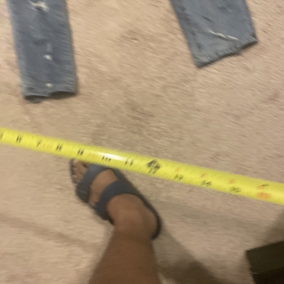 Embellish NYC Distressed Multi Fade Blue Denim Jeans Mens Size 36 - Picture 6 of 7